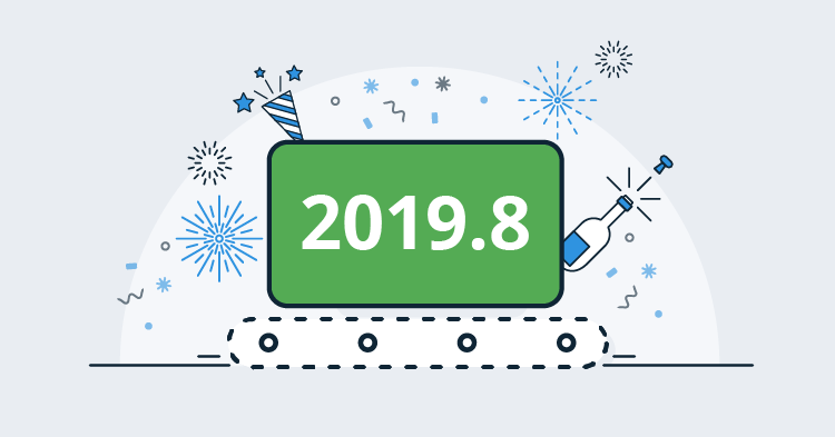 Octopus Deploy 2019.8 announcement fireworks