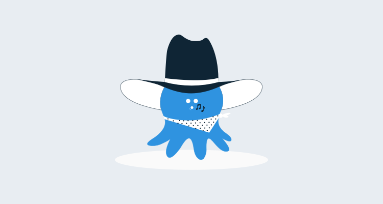 Octopus cowboy emoji
