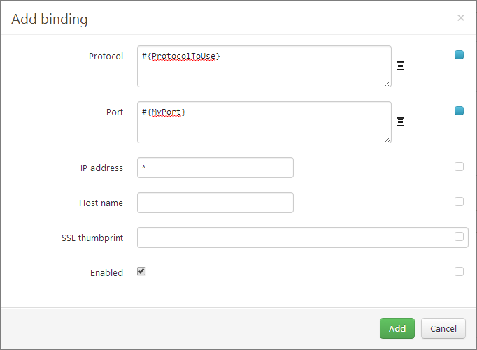 Binding the bindings