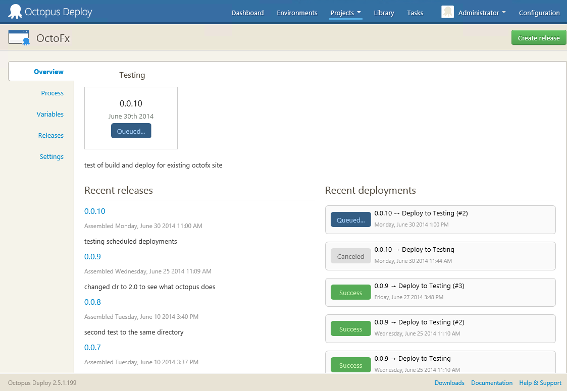 Scheduled Deployments