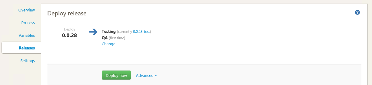 Lifecycle deployment