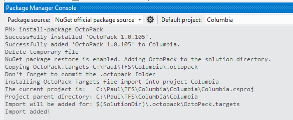 Add OctoPack
