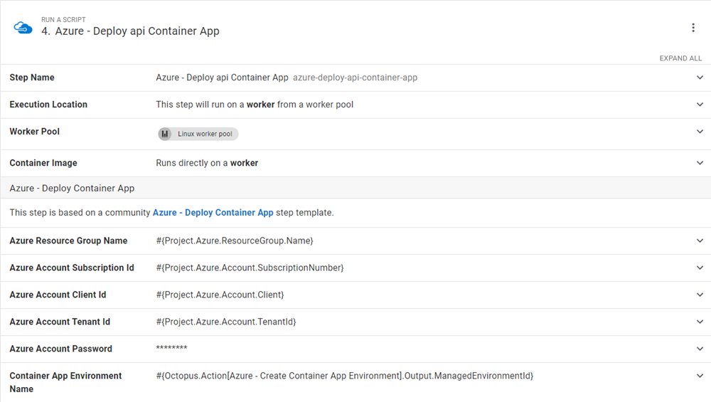 Azure - Deploy Container App