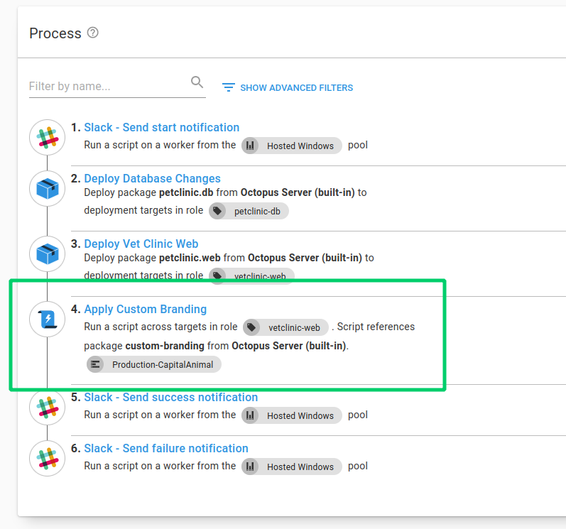 Multi-tenancy multiple environments run conditions