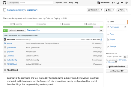 Calamari GitHub repository