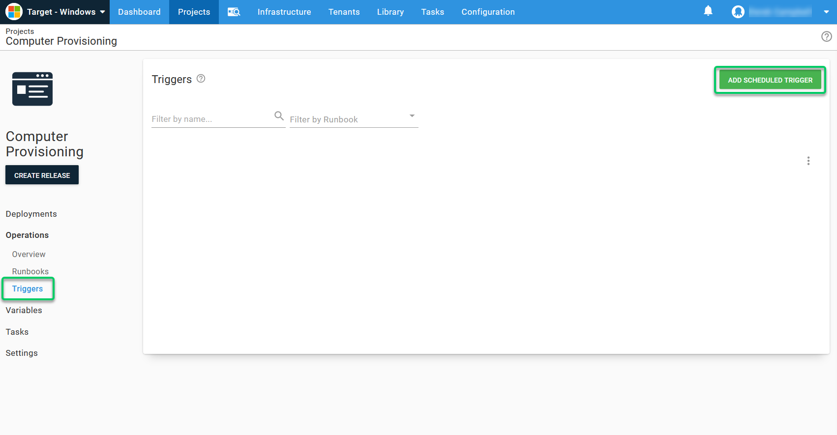 Add a Scheduled Trigger