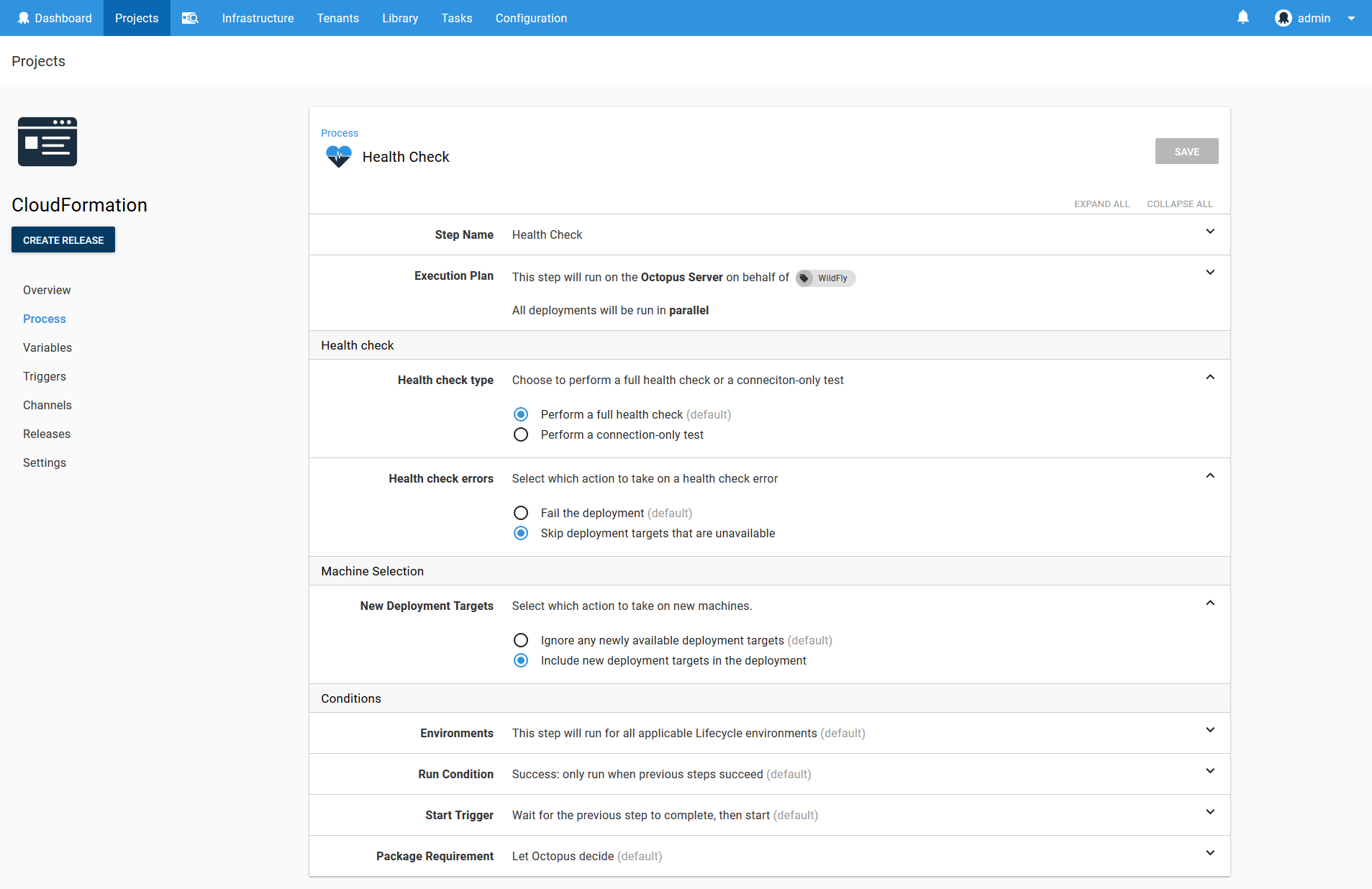 Health Check WildFly