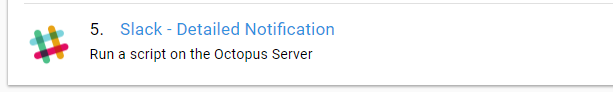 The Slack Notification Step