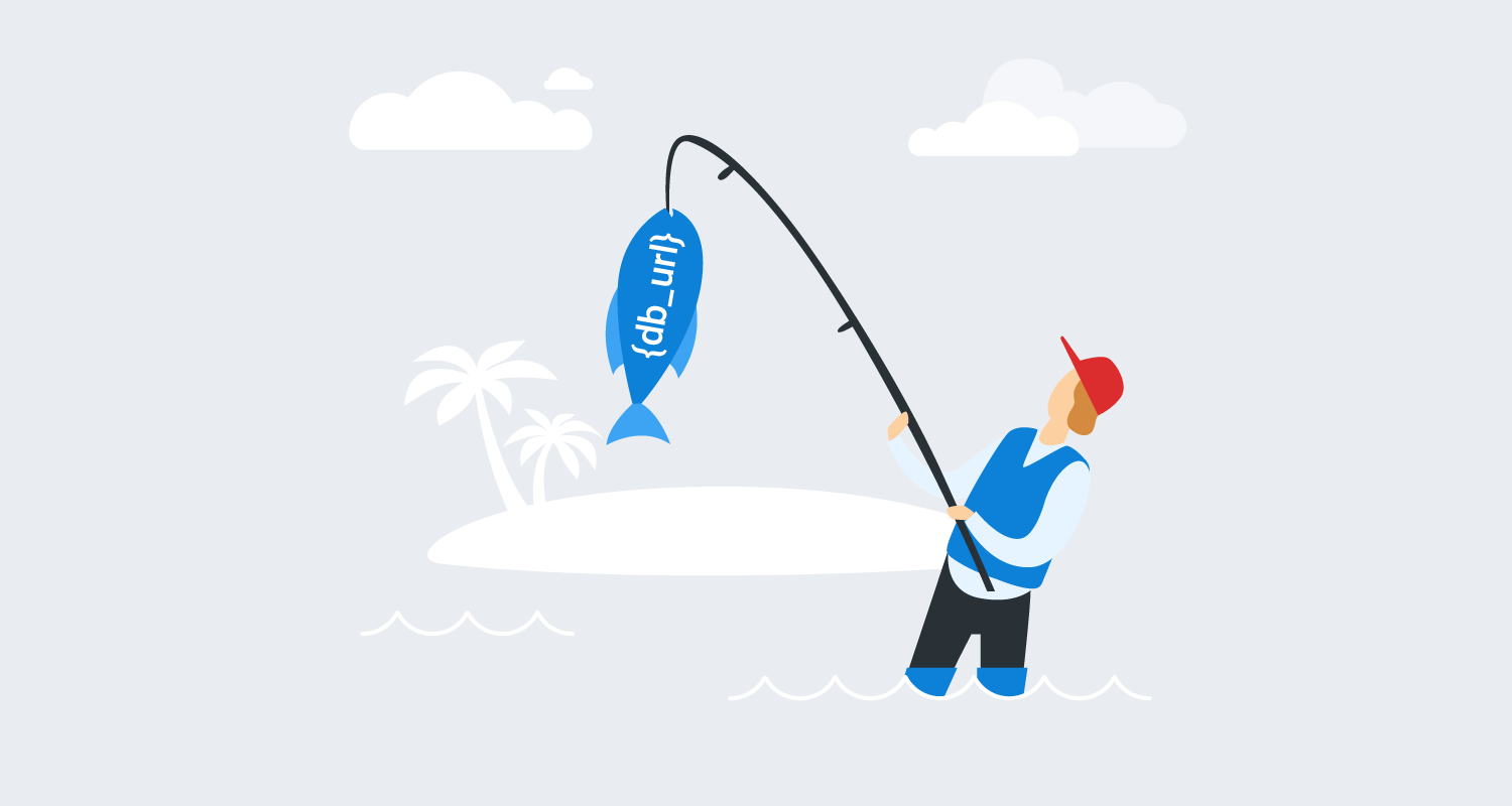 Person standing knee-deep in the sea, pulling up their fishing line having caught a fish that has a variable update on its body