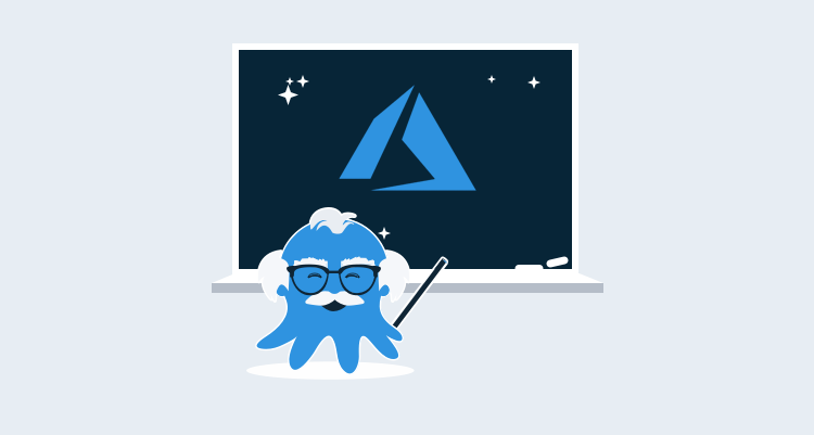An octopus professor shares his knowledge of Azure.