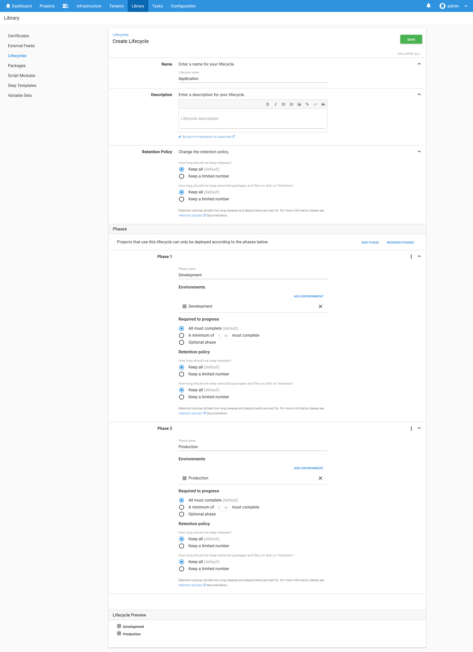 Application Lifecycle
