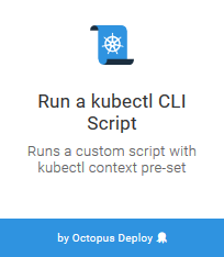 Kubernetes Script Step