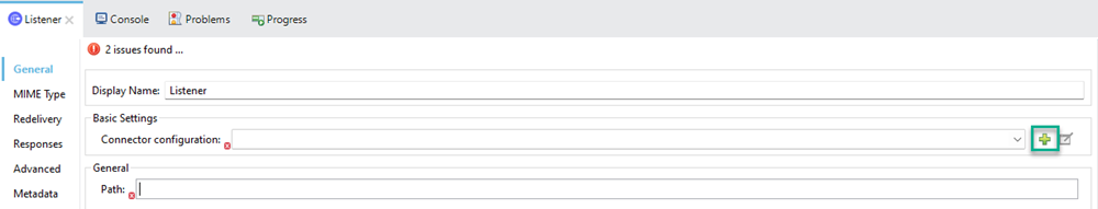 Create new connector configuration