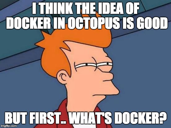I think the idea of Docker in Octopus is good meme
