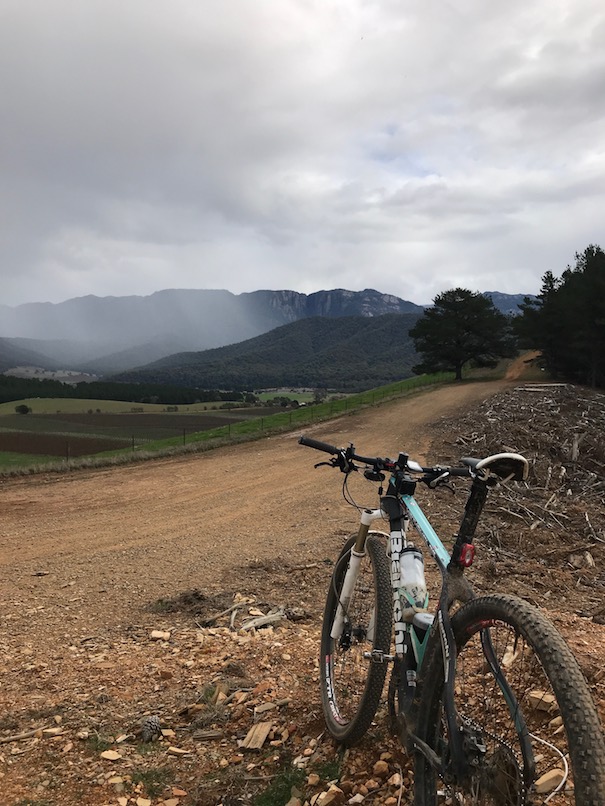 Going for a mountain bike ride