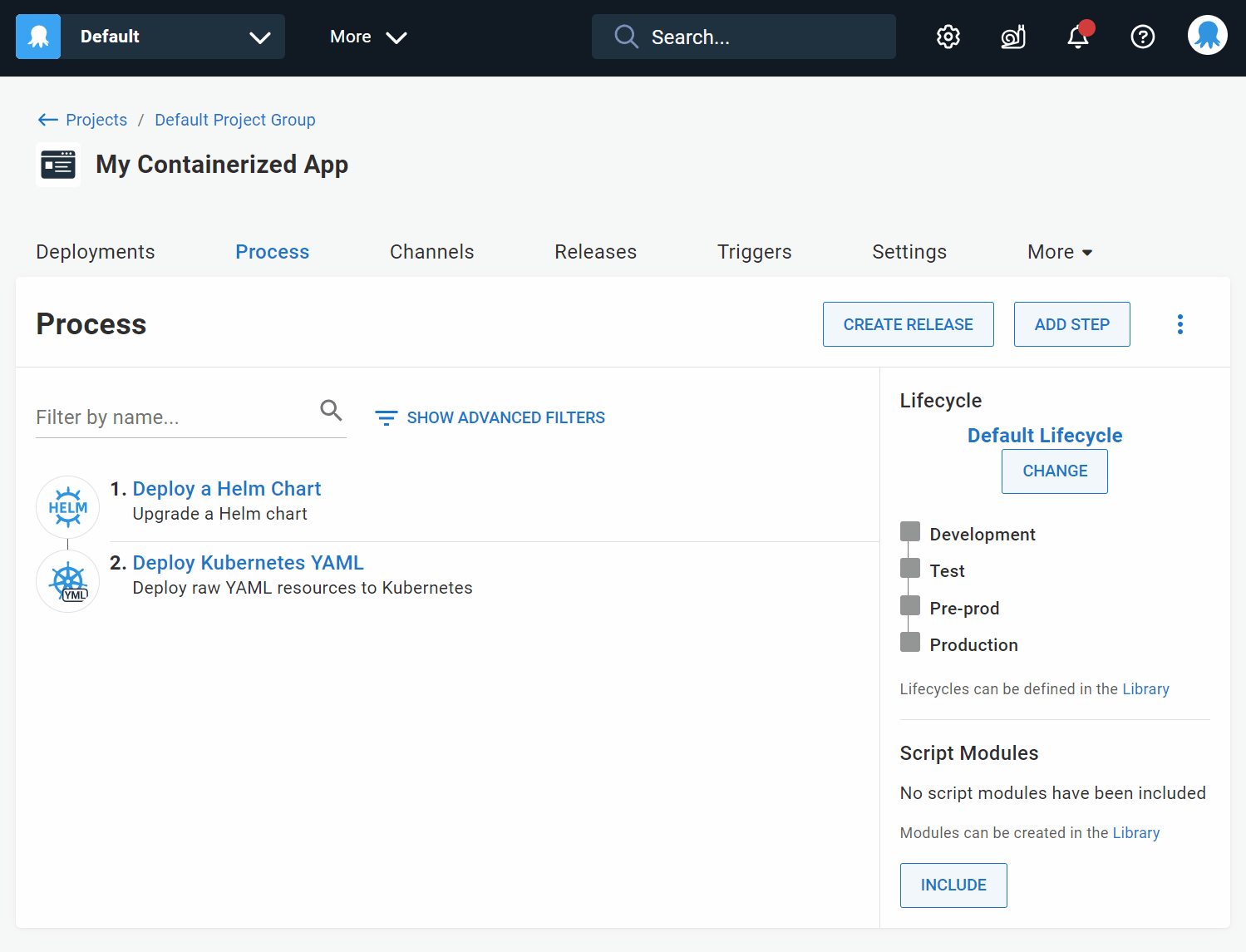 Configuring external triggers