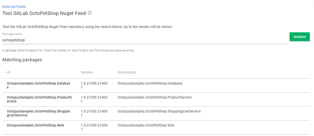 Octopus External Feed