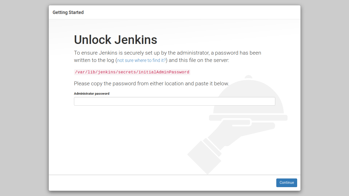 Unlock Jenkins