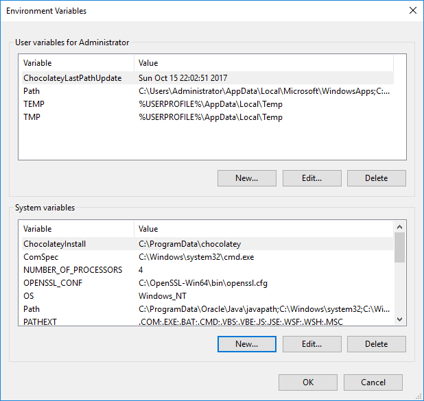 Windows Environment Variables 3