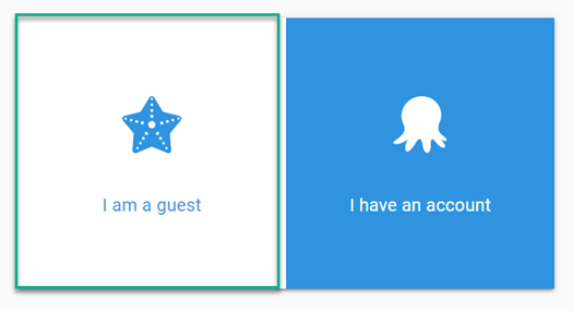 The Octopus Sample's sign-in page