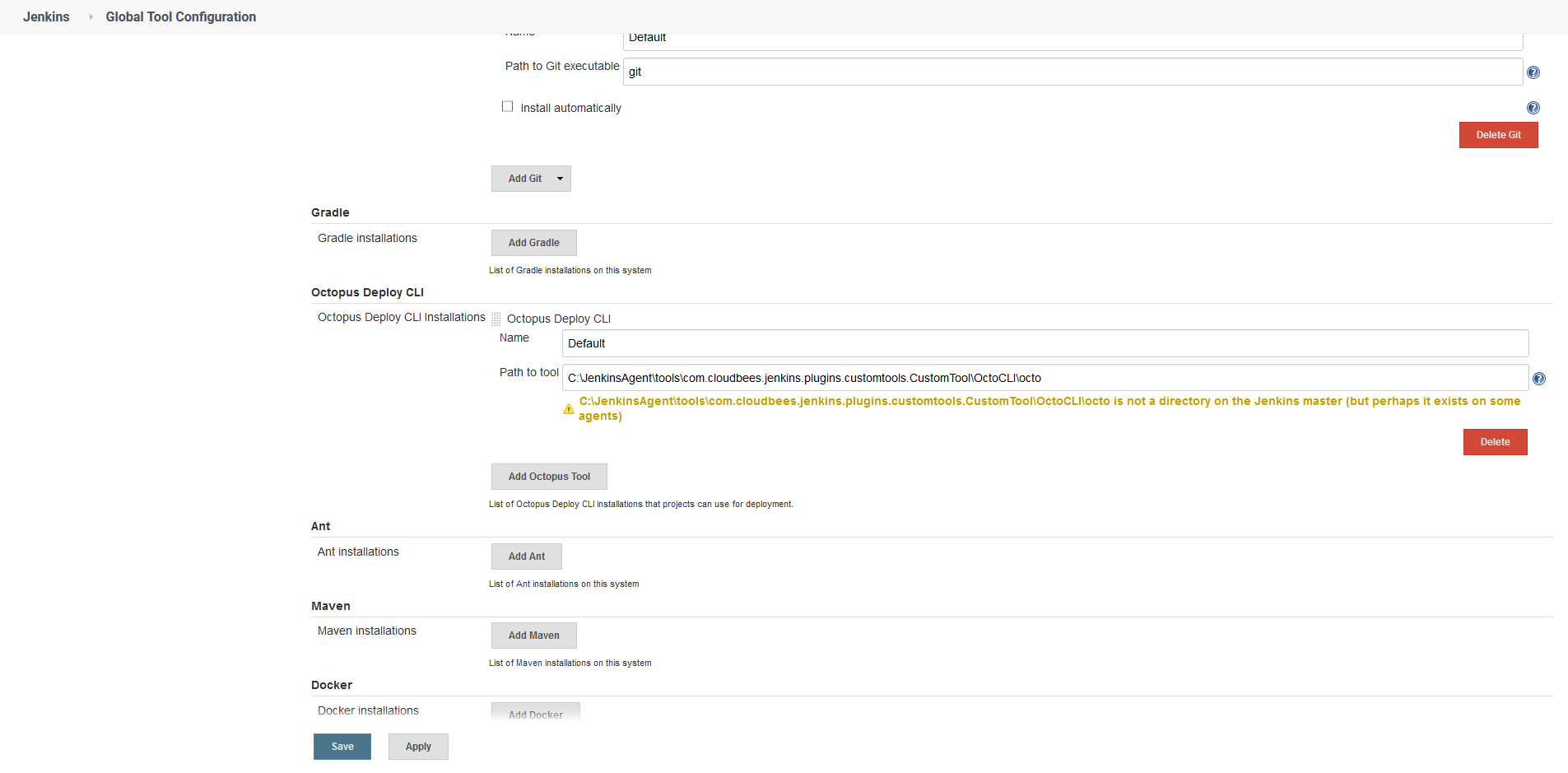Define the Octopus CLI path