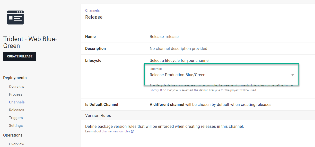 Updating the channel to use the new lifecycle