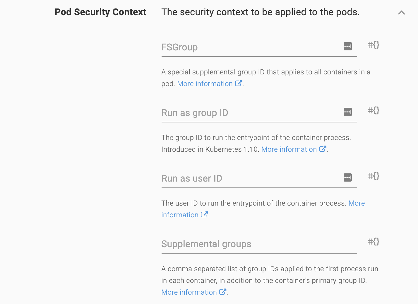 Kubernetes More Information
