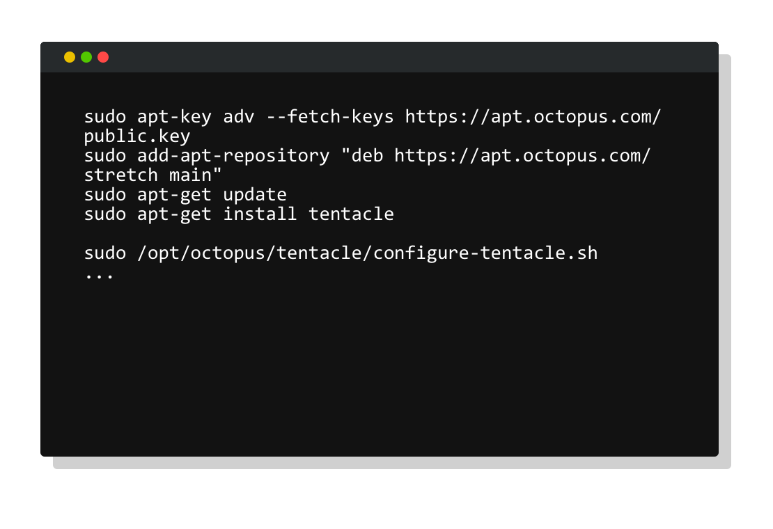 Tentacle for Linux configuration