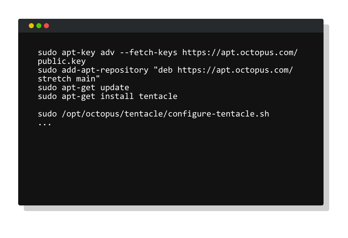 Tentacle for Linux configuration