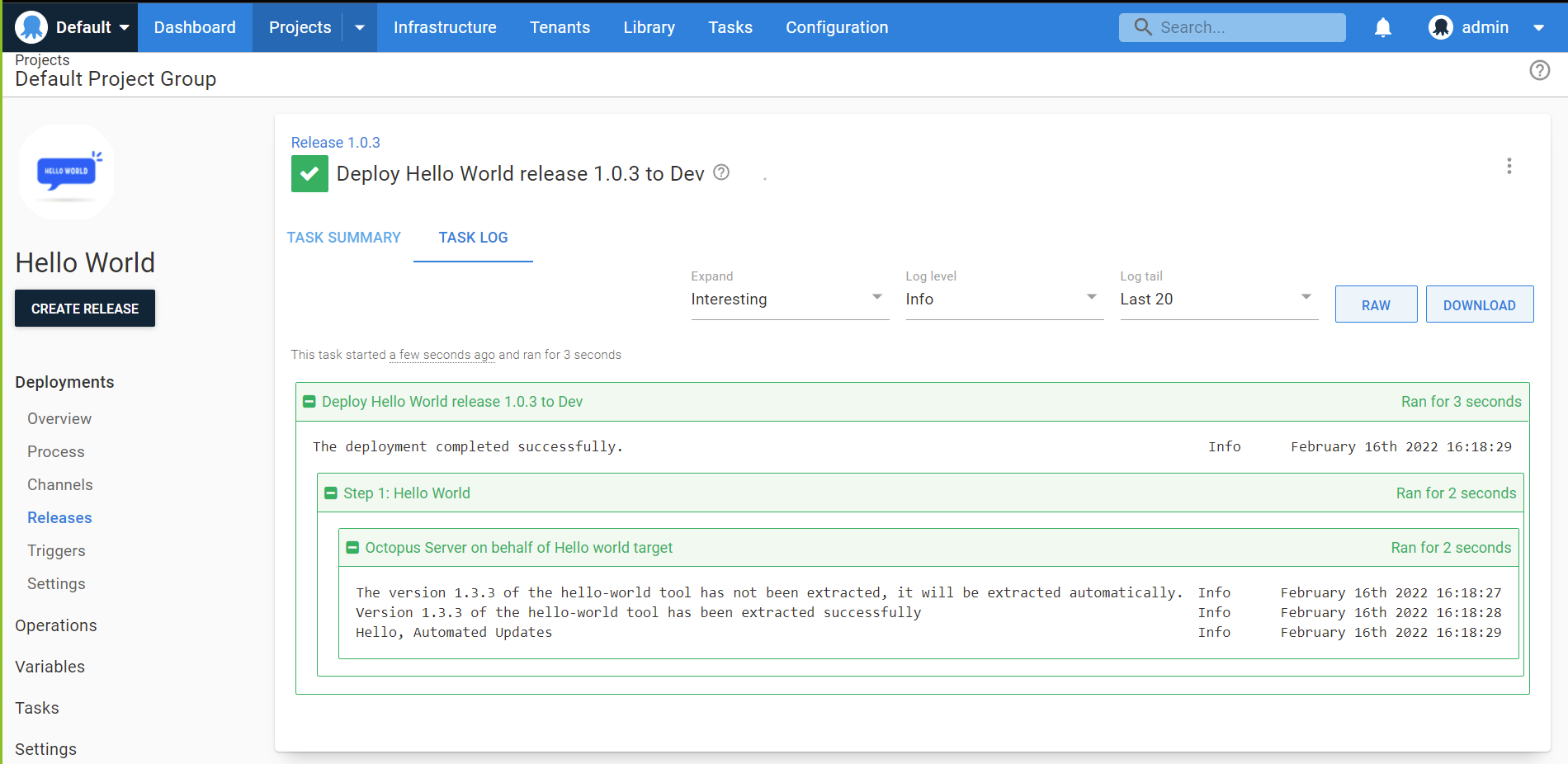 Octopus Step Package framework updates and discovery