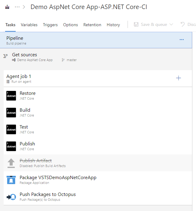 VSTS Pipeline