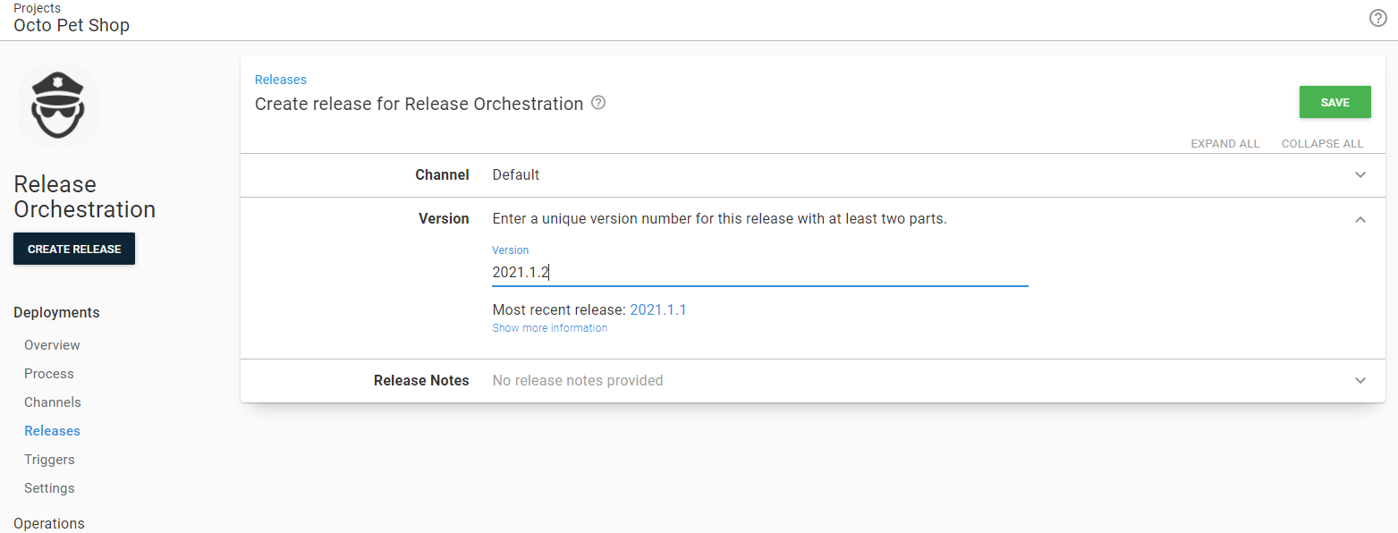 create regular release