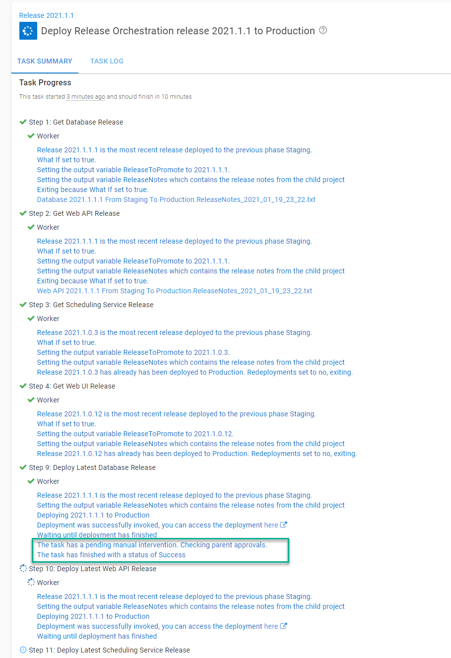 the approval came from an earlier environment