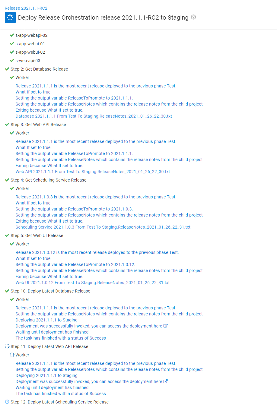 seeing the redeploy in action