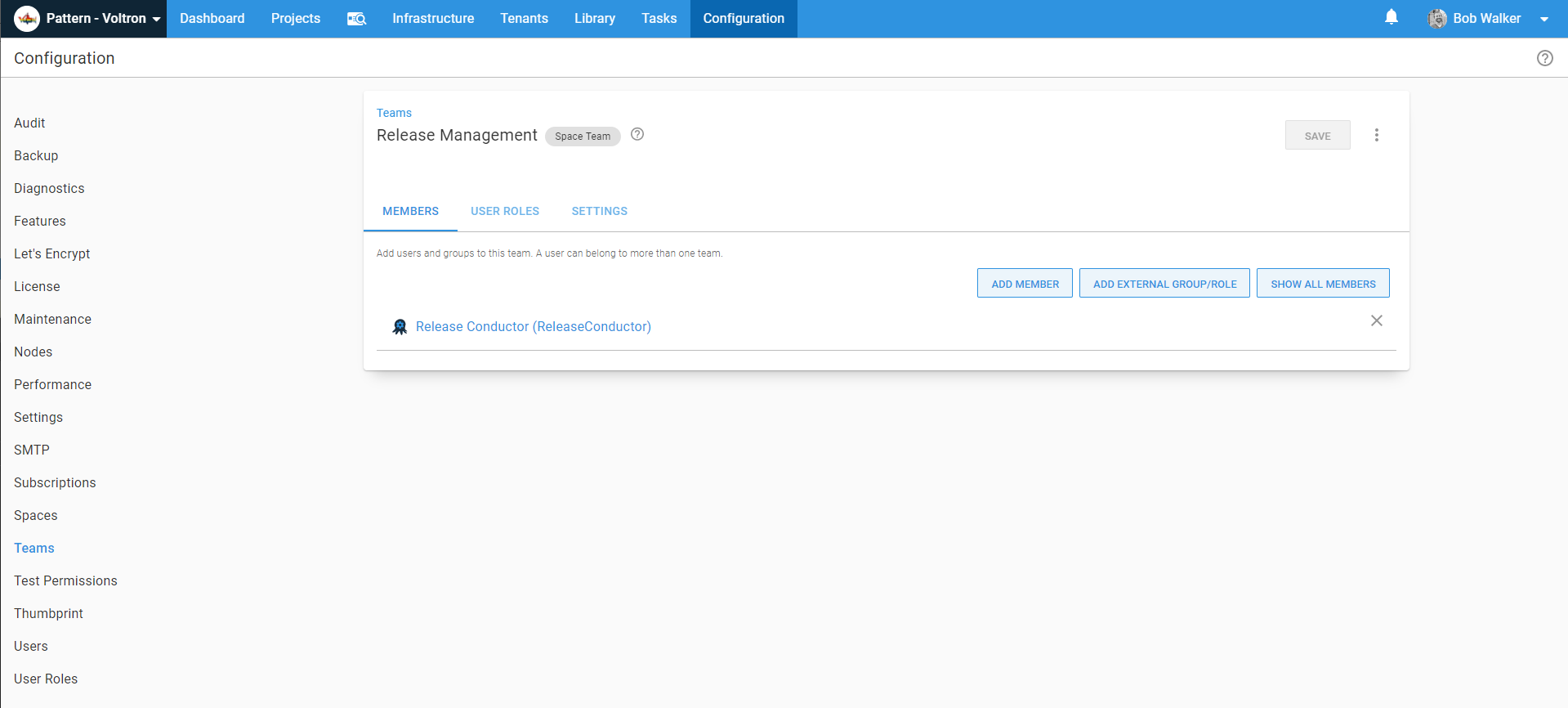 release management team