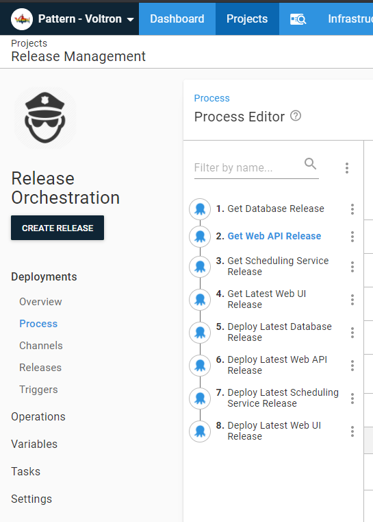 release management after reorder