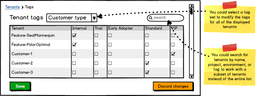 Tenants - Bulk Tag Edit