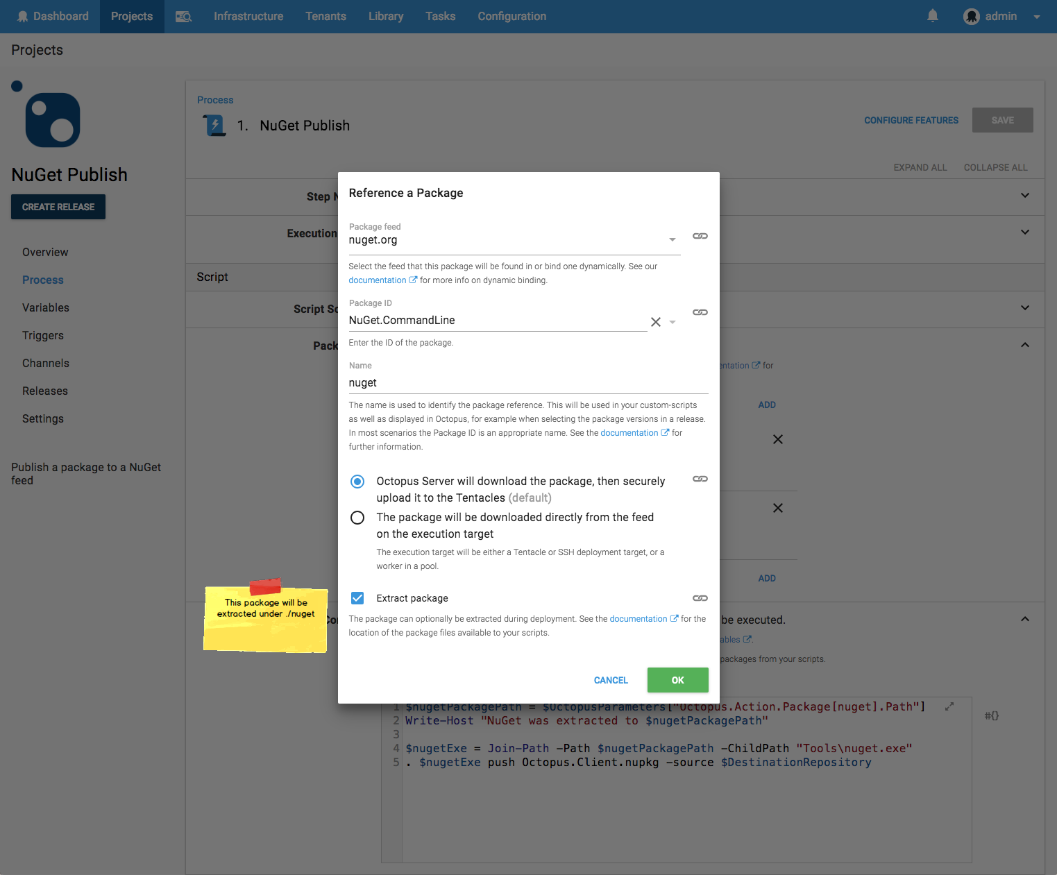 Add NuGet.CommandLine package reference