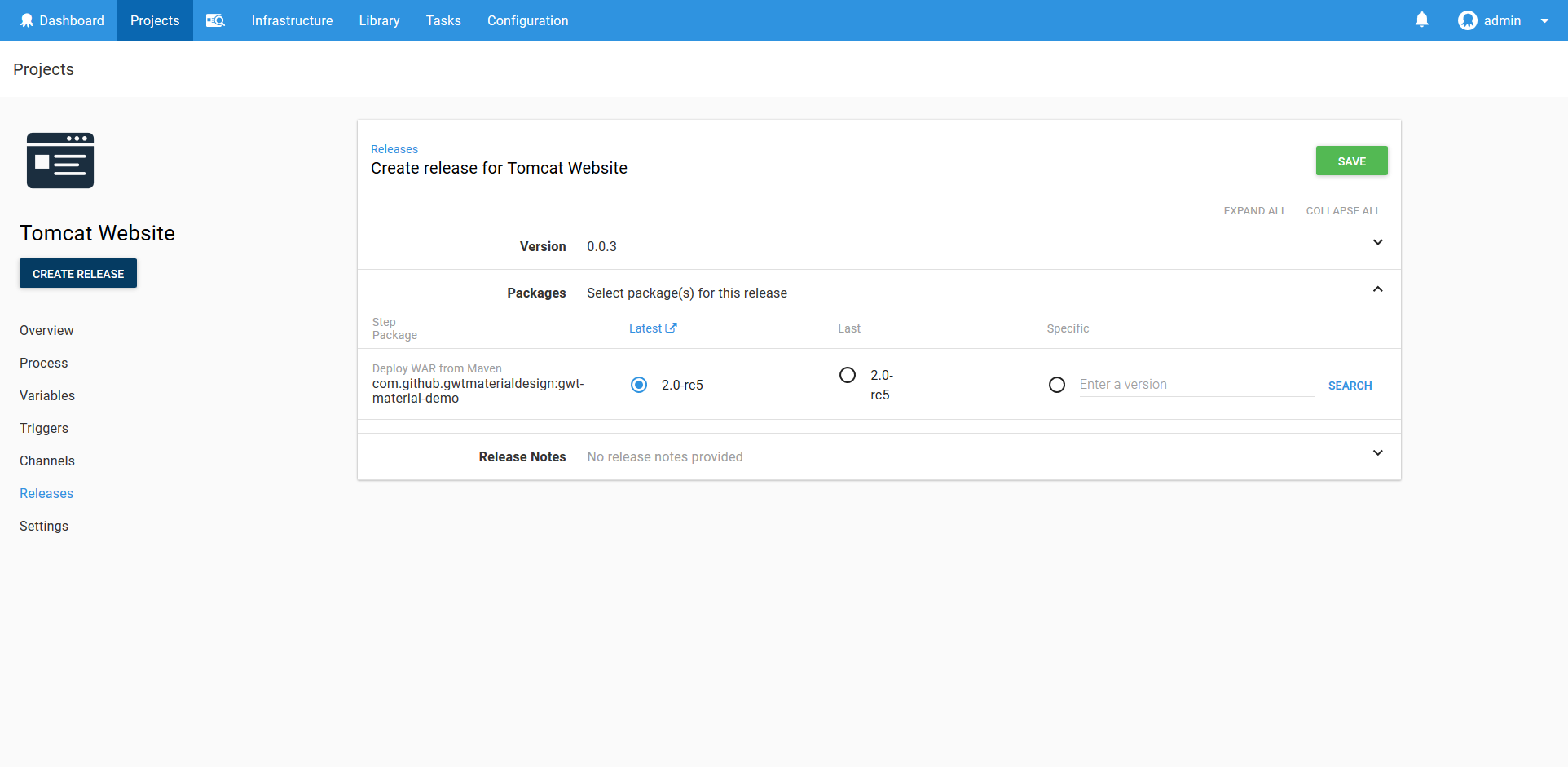 Deploy App From Maven