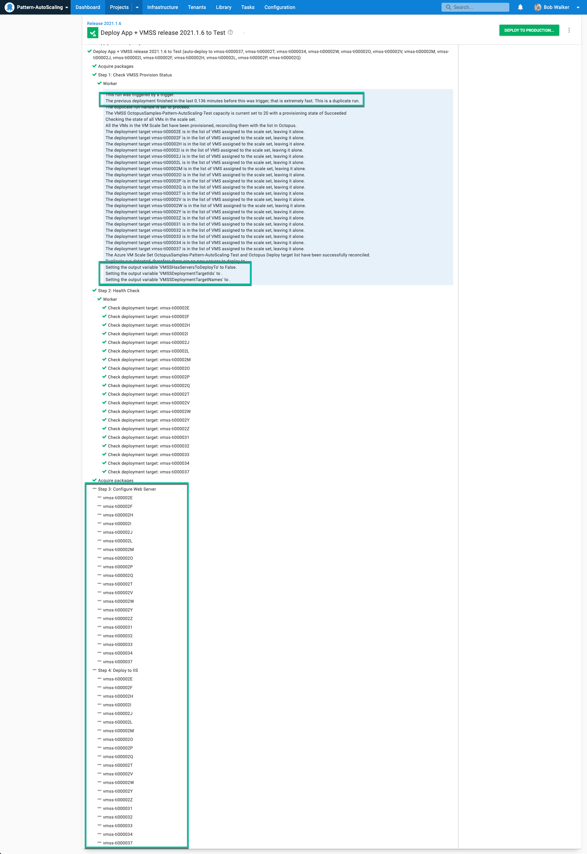 Duplicate run skipping pre-existing machines