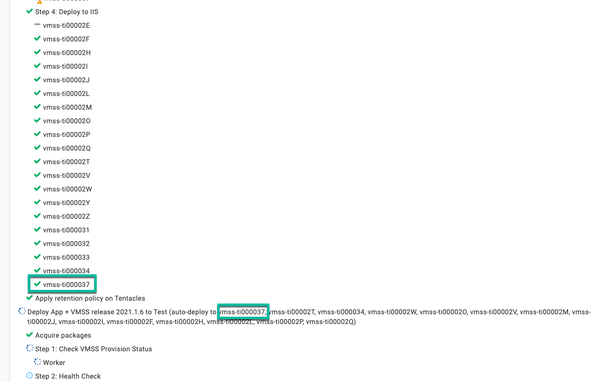 Example of a duplicate run