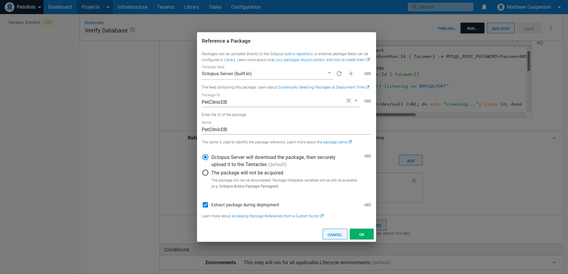 Additional package reference