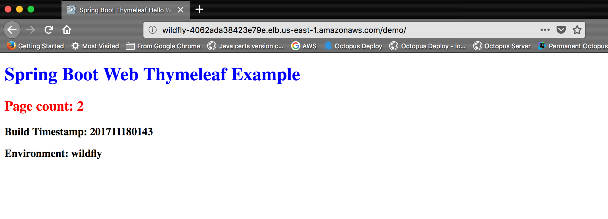 Load Balanced Request