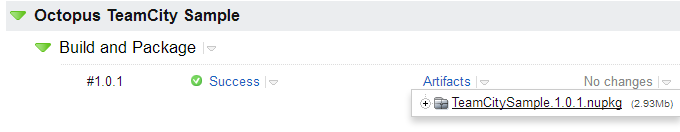 Octopus TeamCity Sample